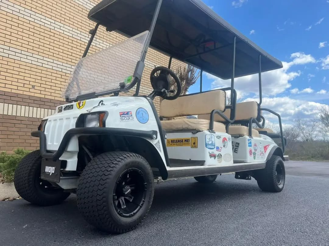 Golf cart white for sale