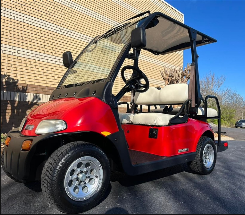 This 2016 EZGO 2FIVE golf cart