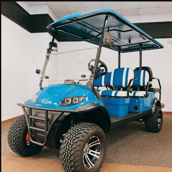 2022 Street Ready lcon I60L6 Seater Lifted golf cart