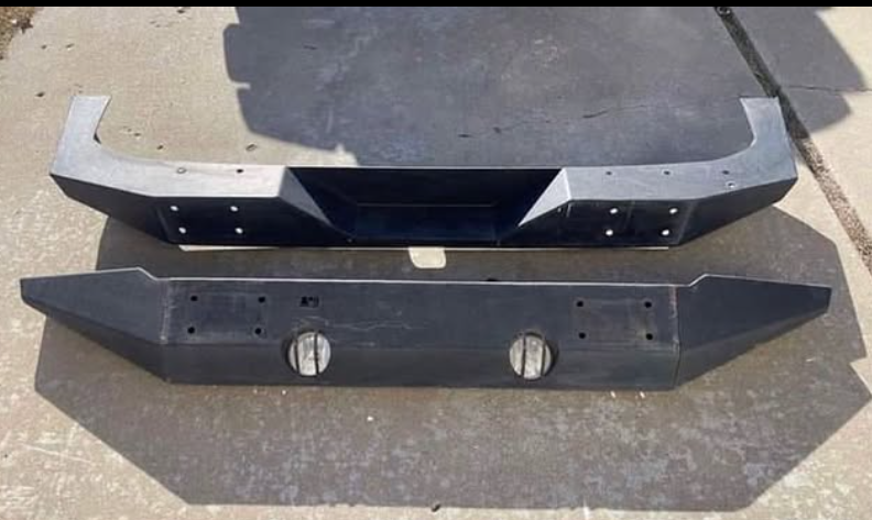 Jeep Wrangler JK/JKU Heavy Steel Bumpers