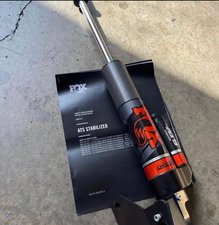 Fox ATS Steering Stabilizer- Jeep Wrangler JK