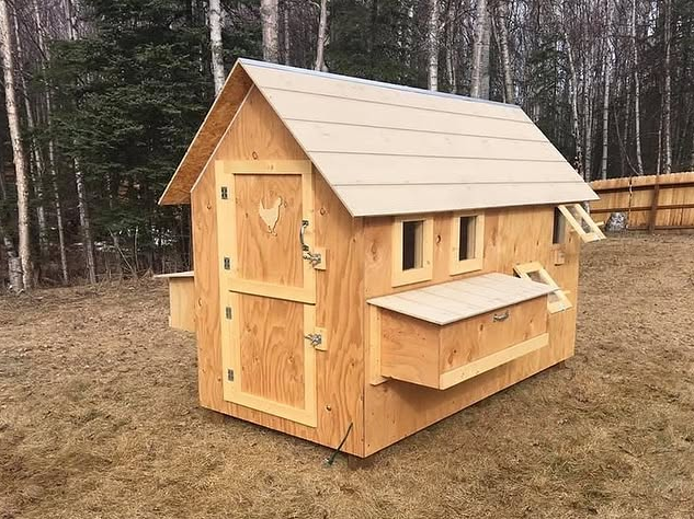 Buy chicken coops and runs starting at $550